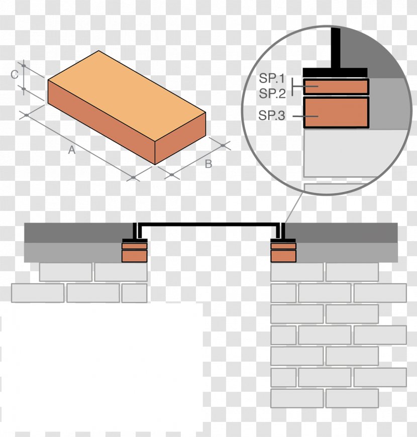 Brick Masonry Veneer Wall Architectural Engineering - Drywall - Hollow Transparent PNG