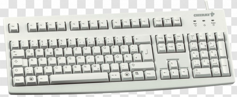 Computer Keyboard Cherry PS/2 Port USB - Ps2 Transparent PNG