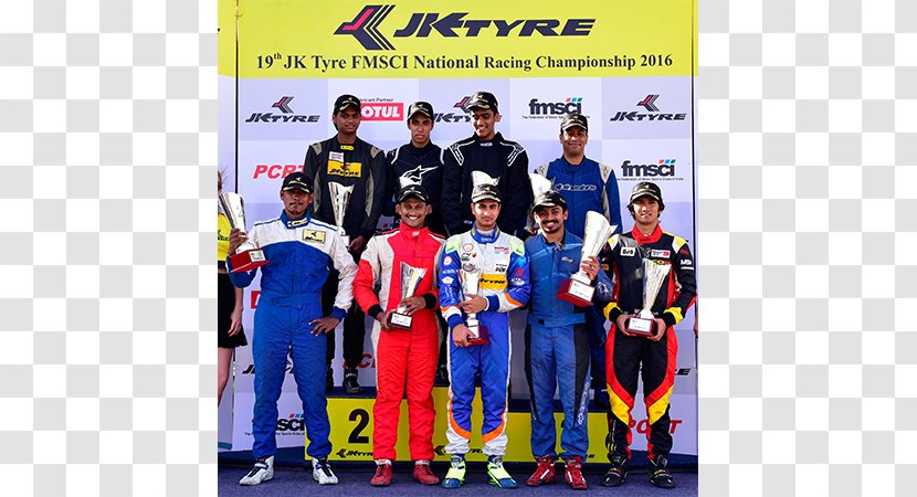 JK Tyre National Racing Championship Car Auto & Industries Federation Of Motor Sports Clubs India - Team Sport - Motocross Race Promotion Transparent PNG