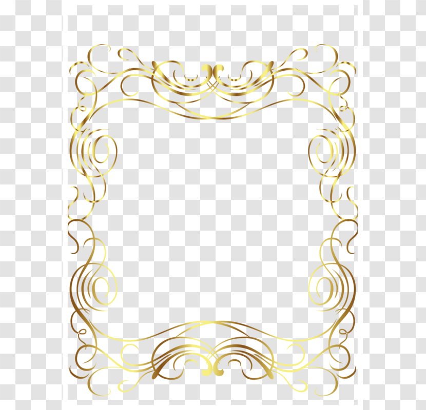 Picture Frame Molding Google Images Pattern - Gold Transparent PNG