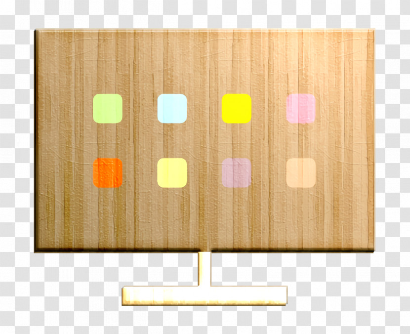 Technology Elements Icon Smart Tv Icon Monitor Icon Transparent PNG