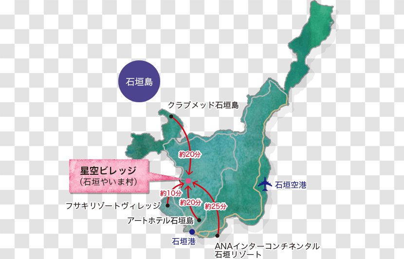 Yaeyama Islands Taketomi Illustration Image Royalty-free - Ace Map Transparent PNG