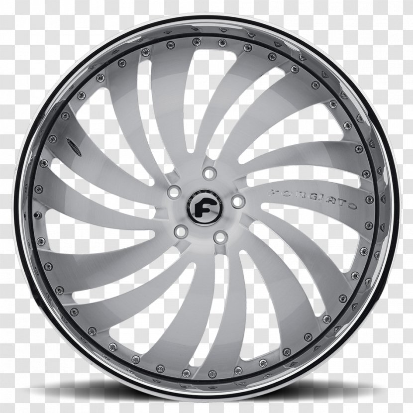 Alloy Wheel Car Forgiato Rim - Bicycle Wheels Transparent PNG