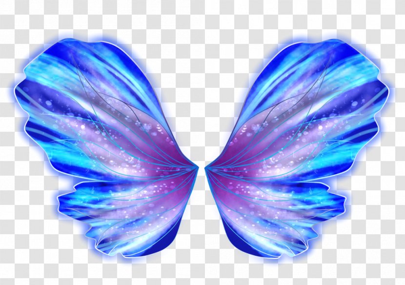 Musa Flora Tecna Mythix Sirenix - Moths And Butterflies - Fairy Wing Transparent PNG