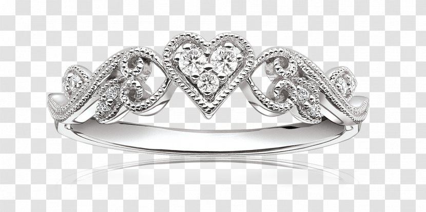 Wedding Ring Silver - Body Jewelry - Tiara Mineral Transparent PNG