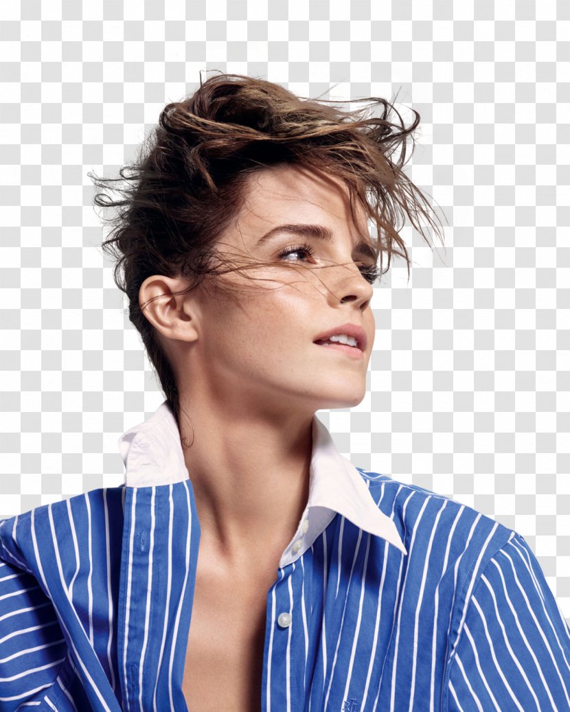 Emma Watson Beauty And The Beast Hermione Granger Actor Elle - Hairstyle Transparent PNG