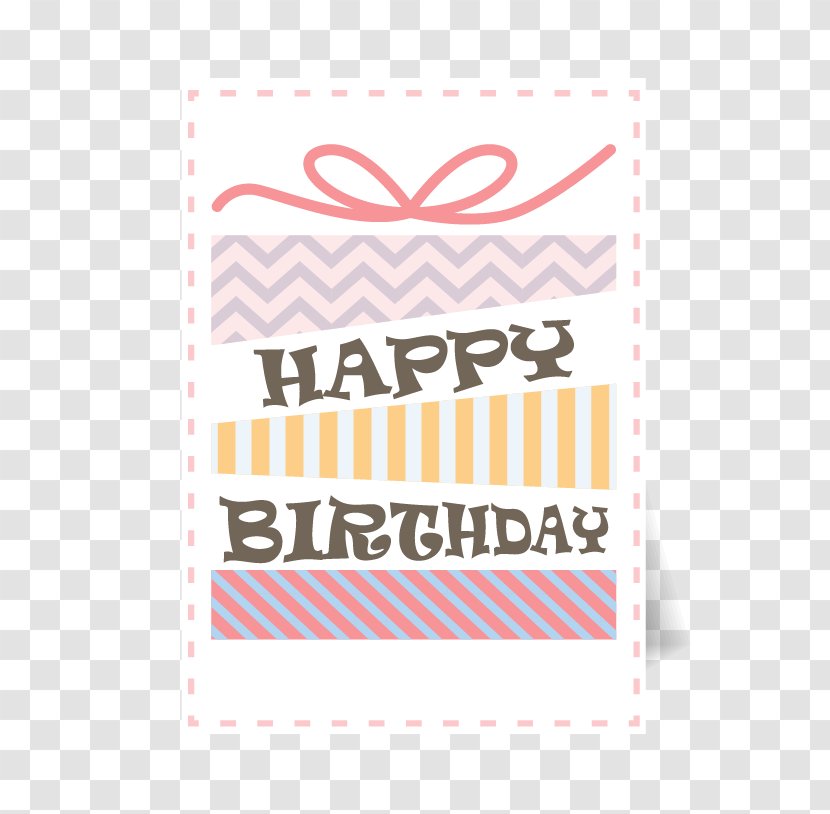 Happy Birthday To You Greeting Card - Vecteur - Cards Transparent PNG