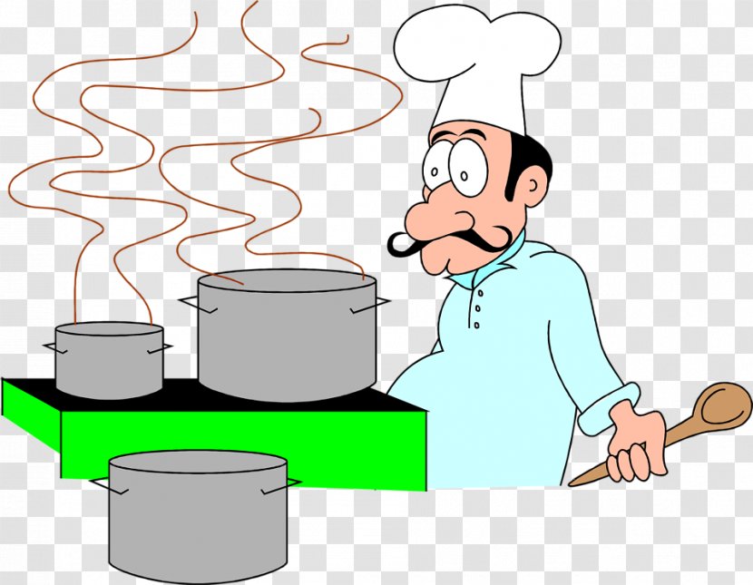 Chef Cartoon Clip Art - Profession - Cooking Images Transparent PNG