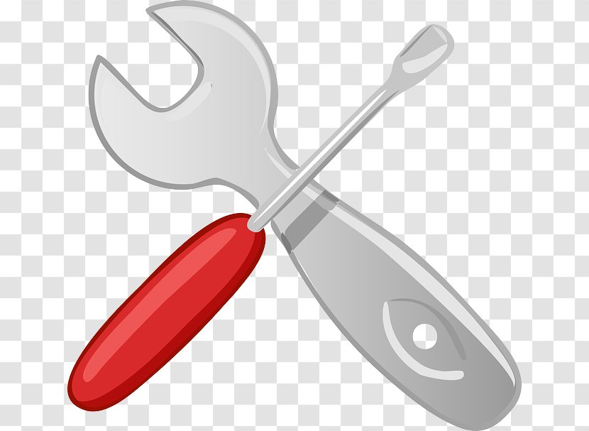Spanners Tool Adjustable Spanner Pipe Wrench Clip Art - Screwdriver - Metal Nail Transparent PNG