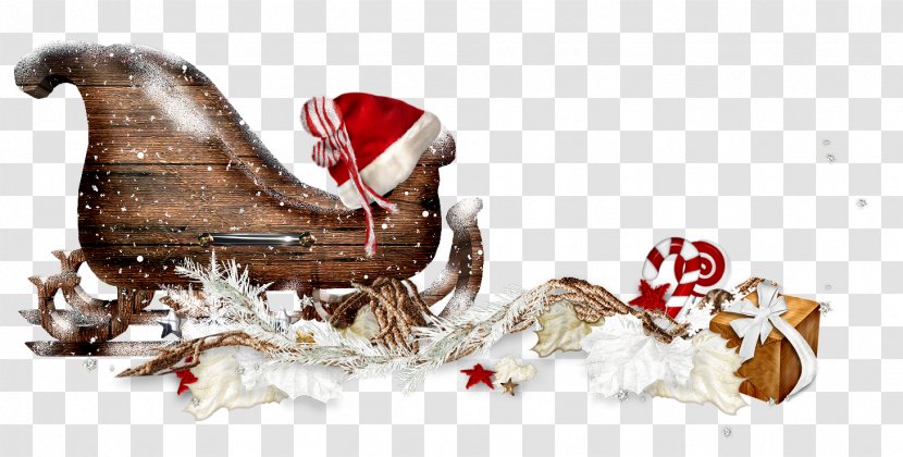 Chihuahua Santa Claus Christmas Snowflake - Fictional Character - Sleigh Transparent PNG