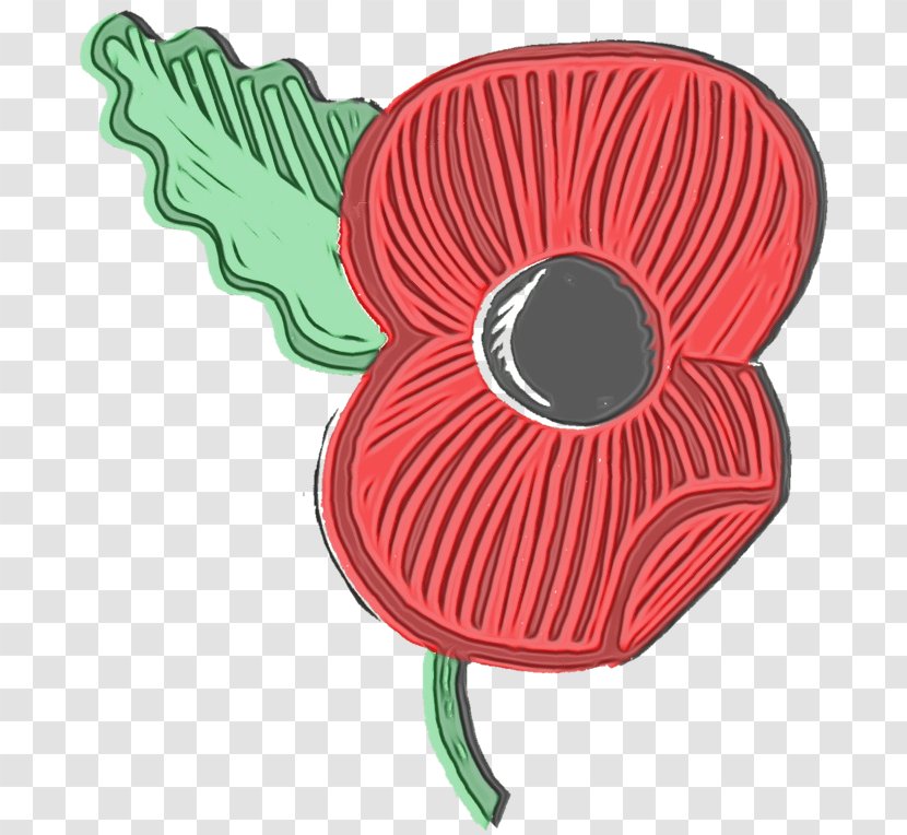 Remembrance Day Poppy - Anemone Flower Transparent PNG