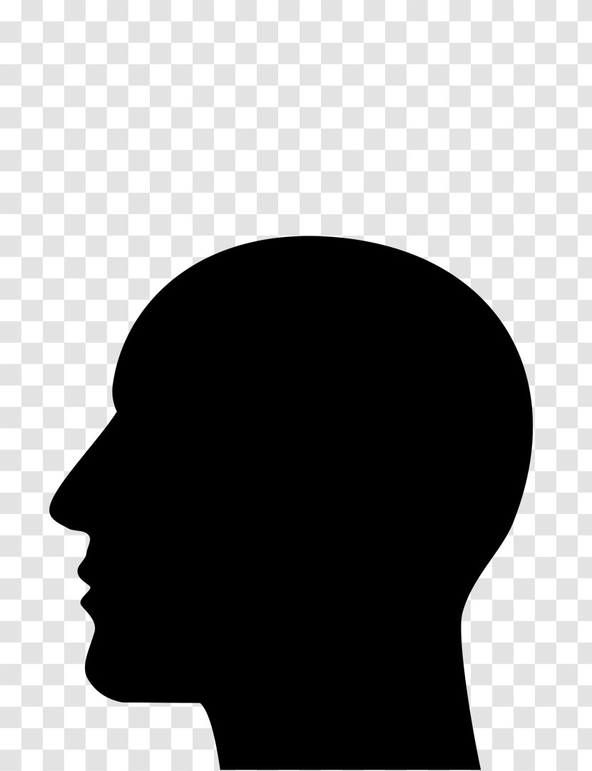 Nose Black Silhouette White Forehead - Smile Transparent PNG