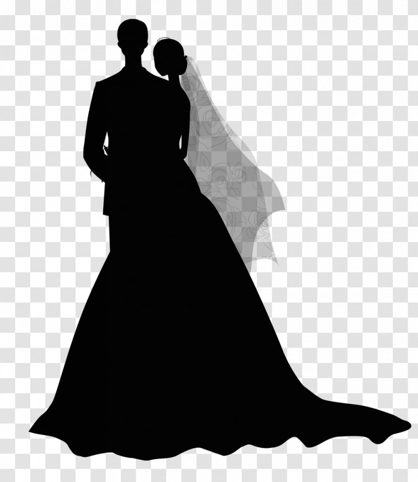 Bridegroom Woman Silhouette - Engagement - Bride Transparent PNG