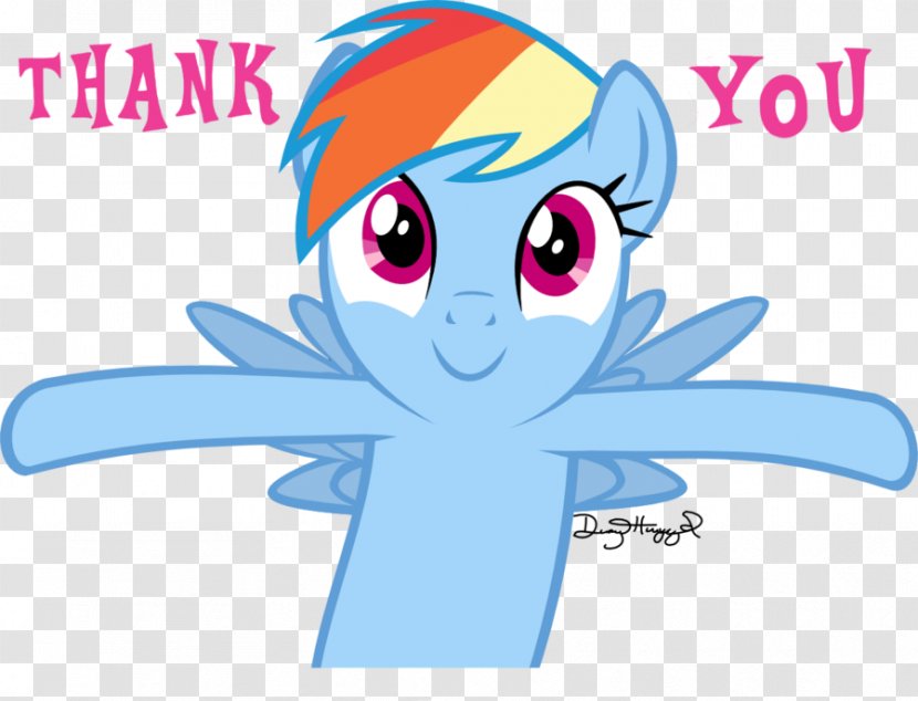 Pony Rainbow Dash Pinkie Pie YouTube Thumper - Tree - Positive Vector Transparent PNG