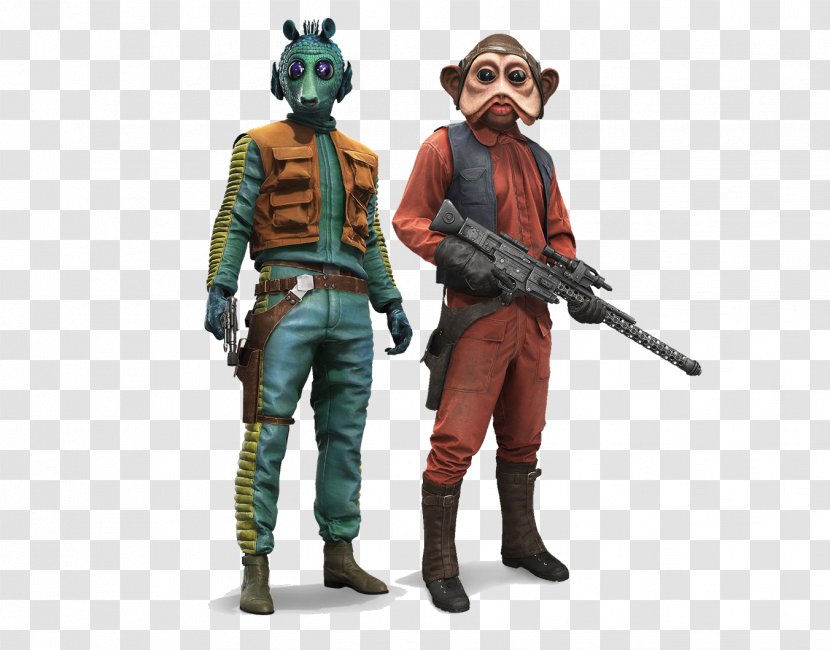 Star Wars Battlefront Nien Nunb Greedo Jabba The Hutt Han Solo - Villain Transparent PNG