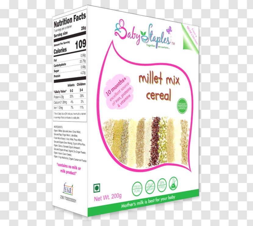 Baby Food Organic Breakfast Cereal Rice Porridge - Health - Barley Transparent PNG