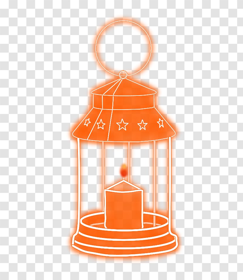 Background Orange - Lighting - Lantern Transparent PNG