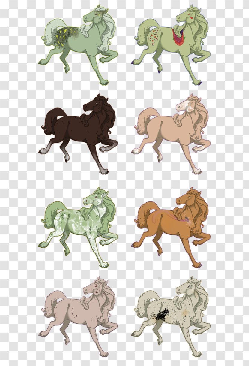 Mustang Lion Mane Pack Animal Cat - Cartoon Transparent PNG