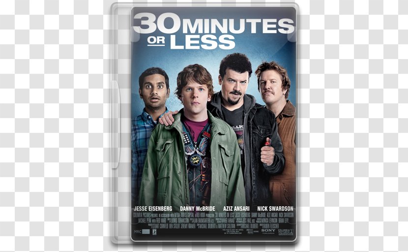 Poster Film - Actor - 30 Minutes Or Less Transparent PNG