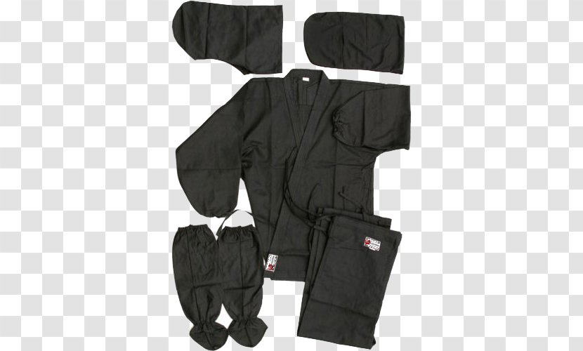 Ninja Ninjutsu Uniform Clothing Suit - Karate Transparent PNG