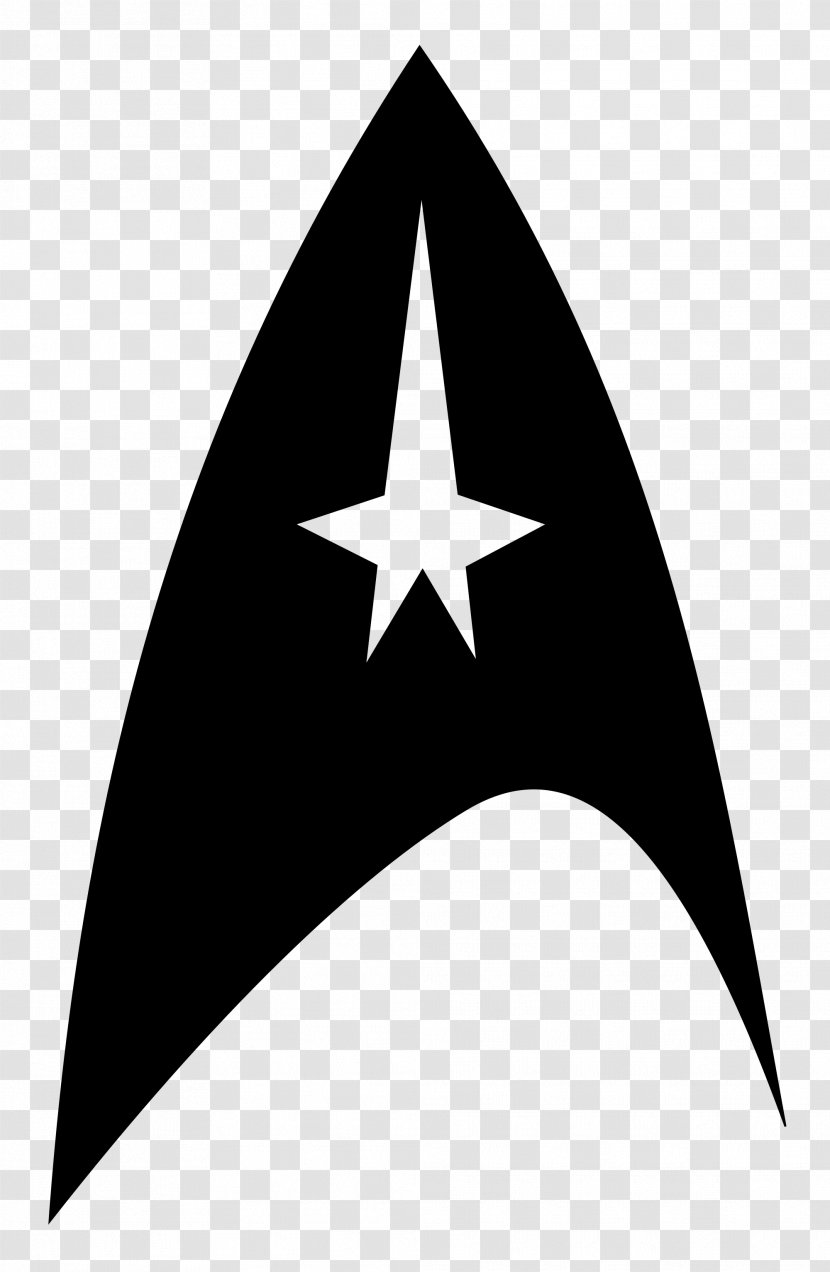 Starfleet Logo Symbol Star Trek Clip Art - Voyager Transparent PNG