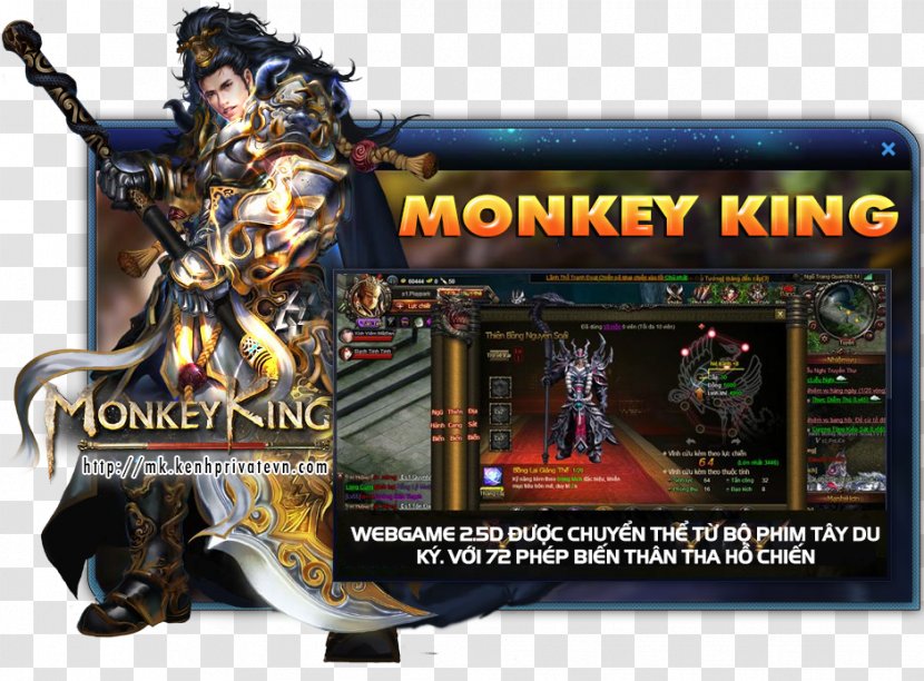 PC Game Technology Video Action & Toy Figures - Figure - Monkey King Transparent PNG