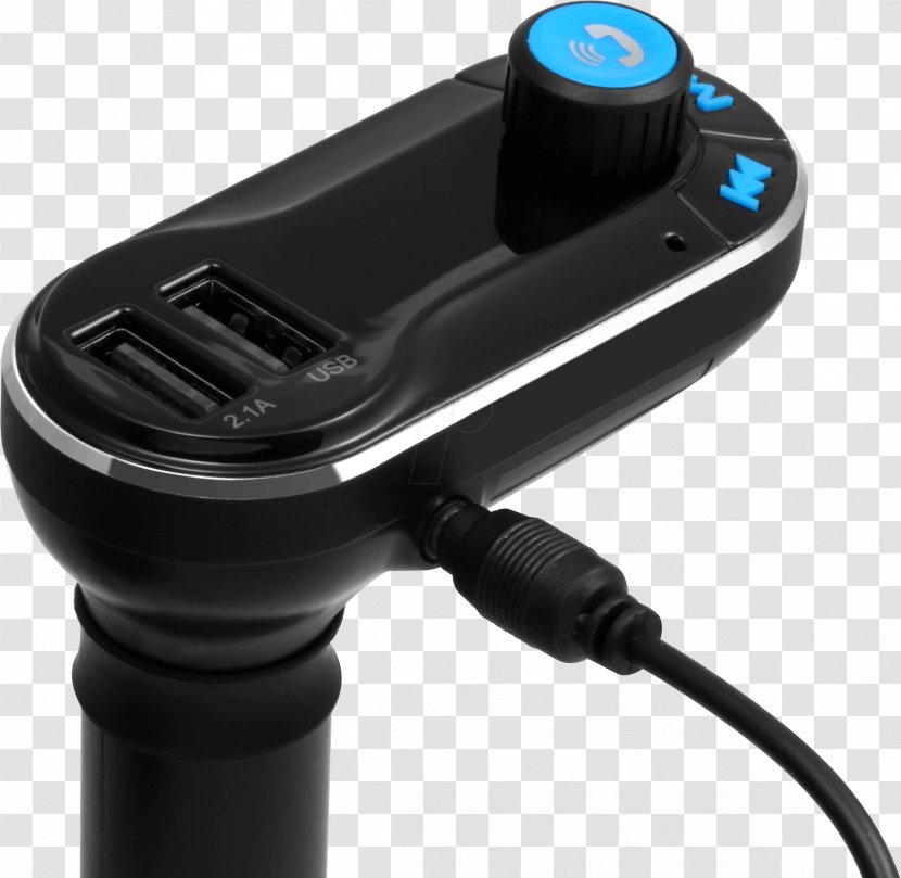 FM Transmitter Handsfree Bluetooth Broadcasting - Cartoon Transparent PNG