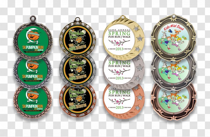 Medal Trophy Award Coin 5K Run - 5k Transparent PNG