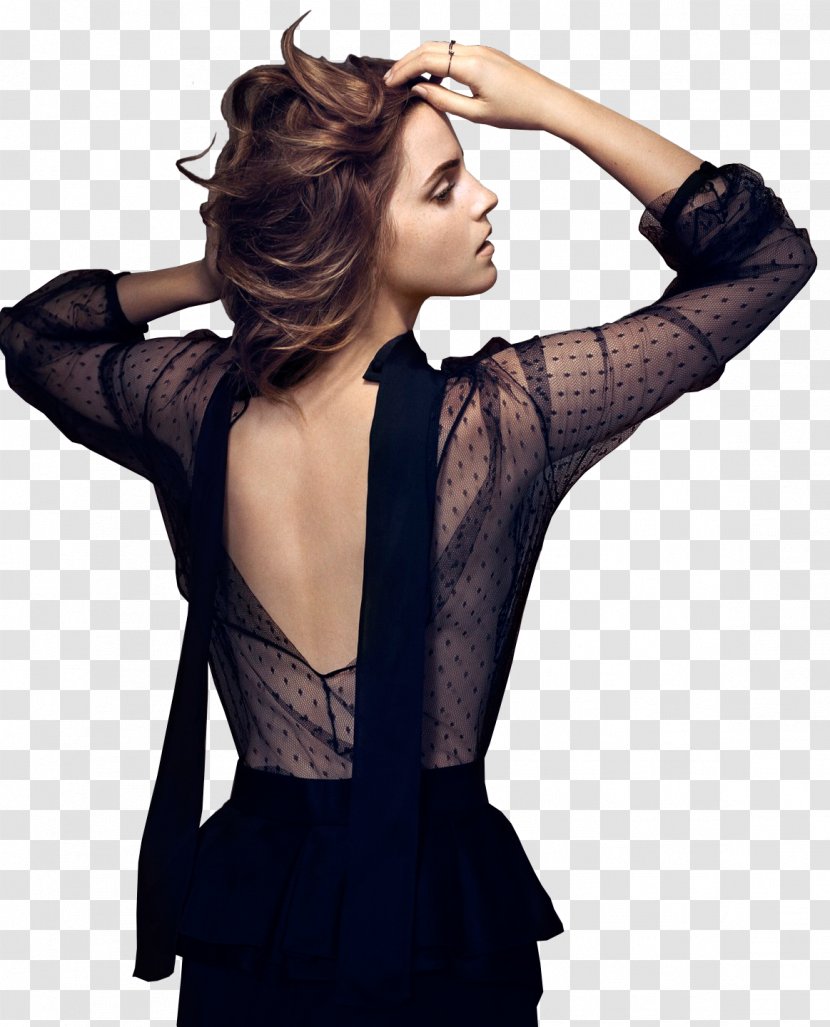 Emma Watson Hermione Granger Photo Shoot Photography - Watercolor - Stone Transparent PNG