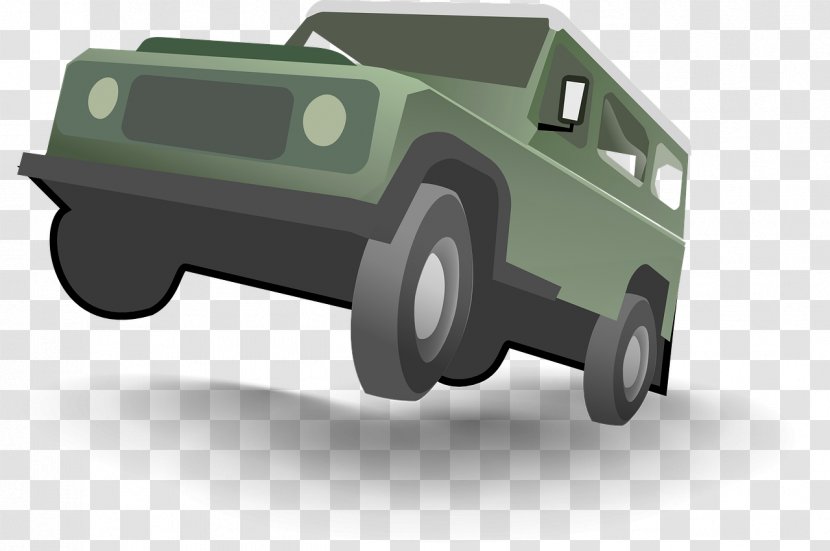 Car Jeep Off-road Vehicle Clip Art - Automotive Tire - Large Transparent PNG