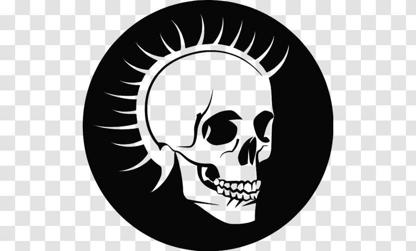 Human Skull Symbolism Punk Rock Transparent PNG