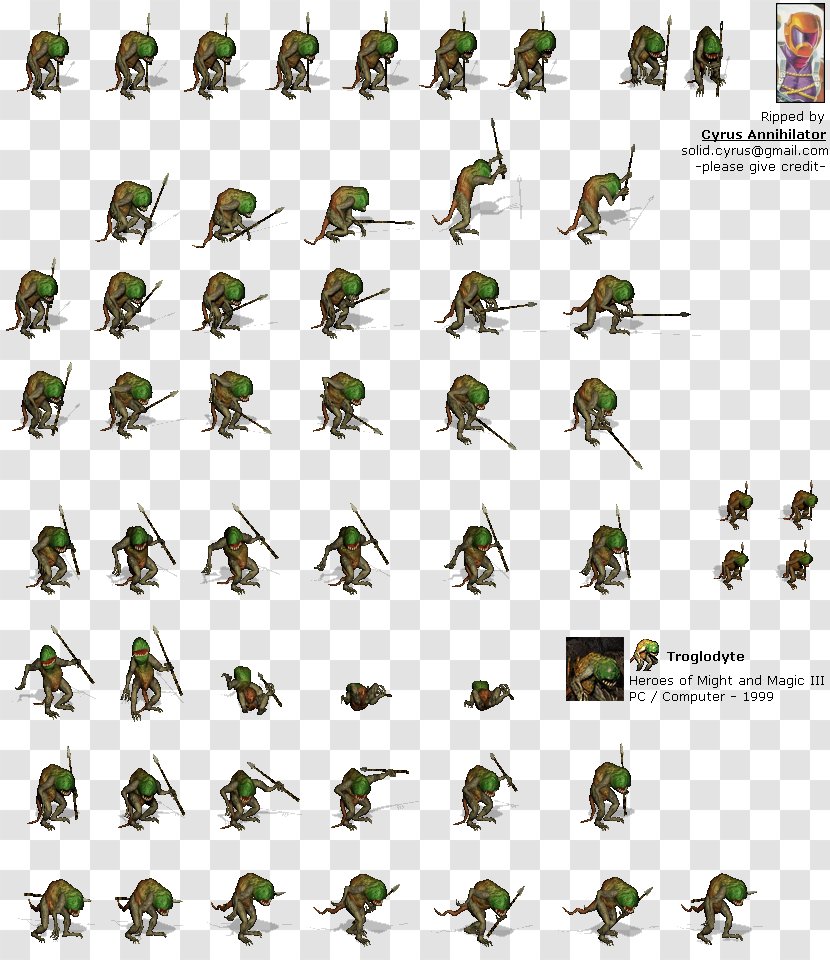 Heroes Of Might And Magic III & VII Troglodyte Caveman - Video Game - Cave Transparent PNG