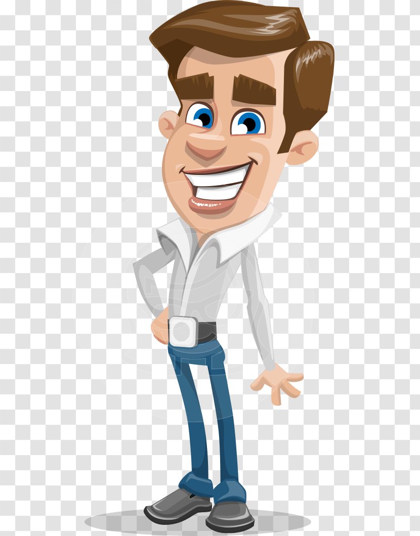 Fawad Khan Cartoon Animation Character - Standing Transparent PNG