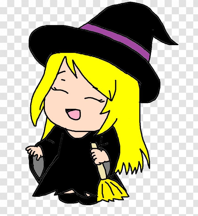 Clip Art Illustration Hat Human Behavior Cartoon - Kawaii Halloween Transparent PNG