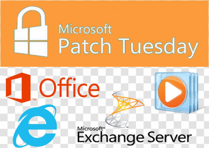 Service Pack Microsoft Exchange Server Patch Tuesday - Orange Transparent PNG