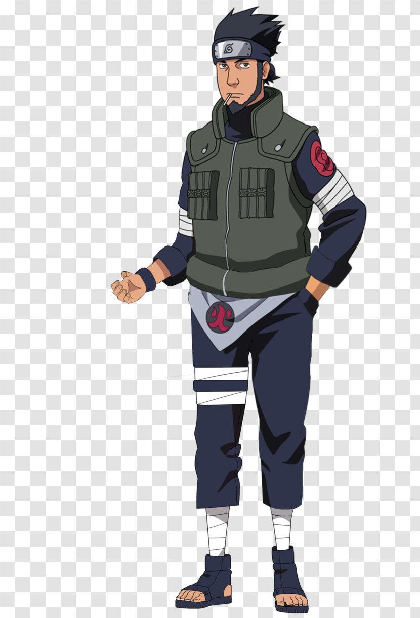 Asuma Sarutobi Kakashi Hatake Choji Akimichi Hiruzen Shikamaru Nara - Naruto Transparent PNG