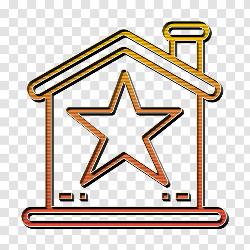 Real Estate Icon Home Icon Star Icon Transparent PNG