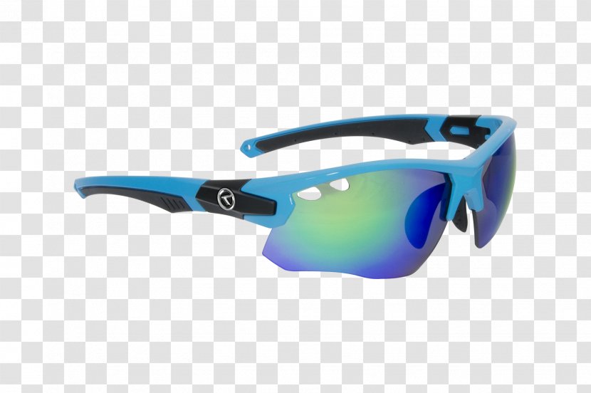 Goggles Sunglasses Bicycle - Azure Transparent PNG