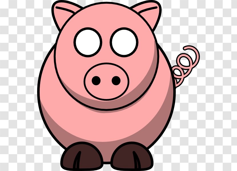 Domestic Pig Pig's Ear Clip Art - Snout Transparent PNG