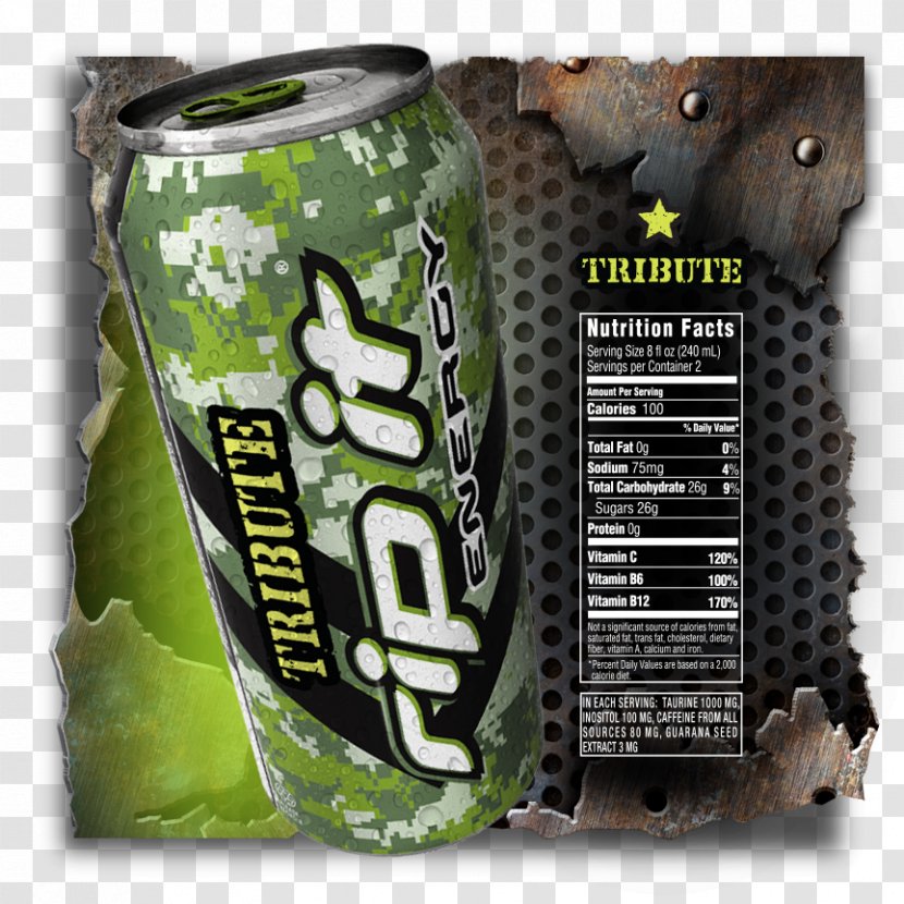 Rip It Energy Drink Shot Brand Aluminum Can - Unica - Beverage Store Transparent PNG