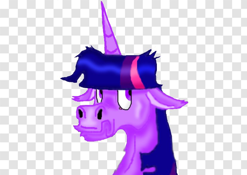 Twilight Sparkle DeviantArt Horse Party Hat - Basement Transparent PNG