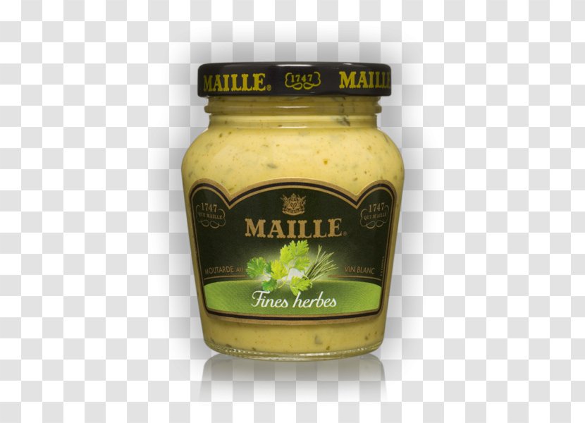 Dijon Mustard Vinaigrette Maille - Honey Dressing - Black Pepper Transparent PNG