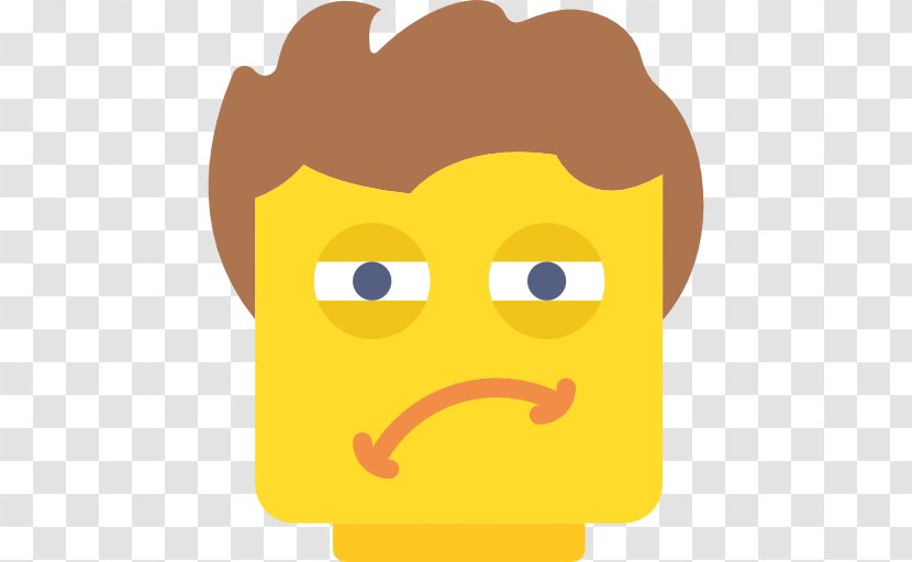 LEGO Smiley Emoticon - Lego - TIRED Transparent PNG