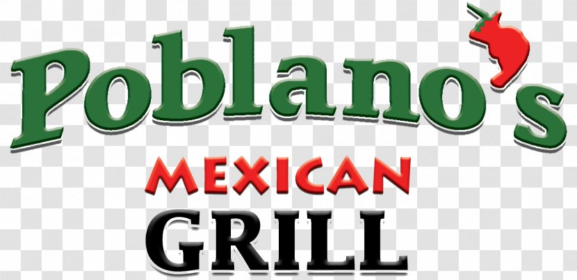 Mexican Cuisine Mole Poblano Poblano's Grill Tex-Mex Fast Food - Logo - Menu Transparent PNG