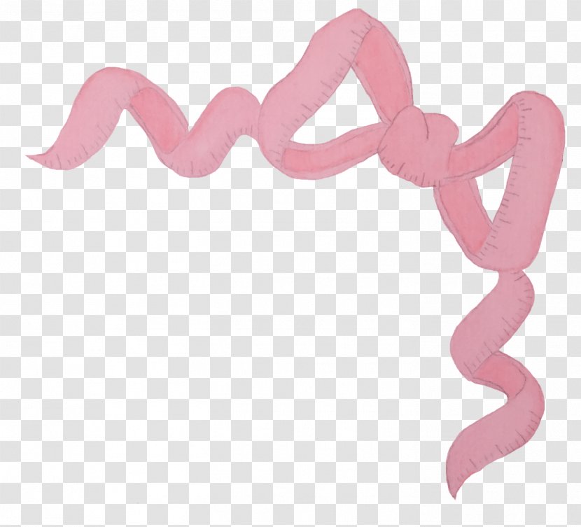 Lip Pink M Heart Font - Baby Flamingo Transparent PNG