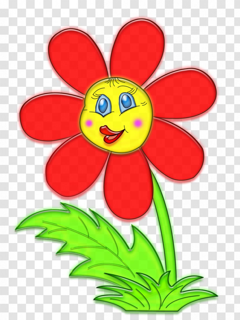 Drawing Flower Desktop Wallpaper Clip Art - Artwork - Cartoon Flowers Transparent PNG