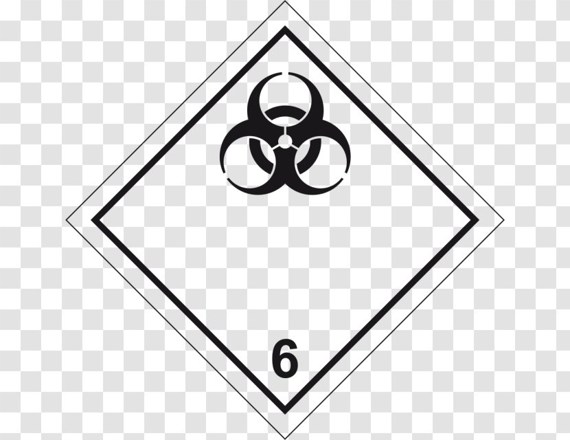 Dangerous Goods Material Transport Placard Chemical Substance - Shipping Container - Triangle Transparent PNG