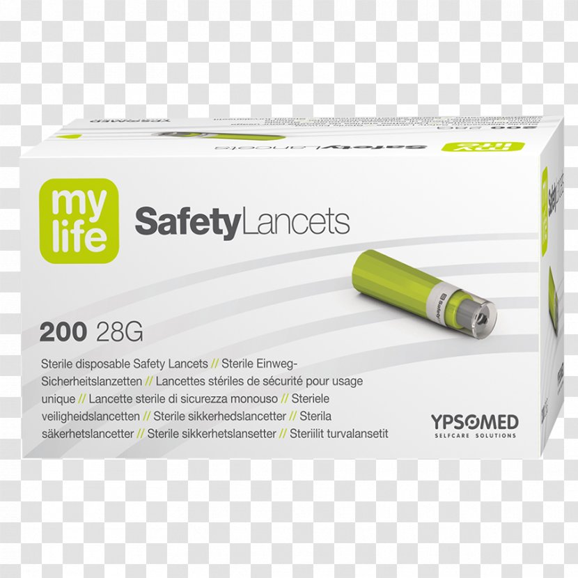Mylife 28G Safety Lancets X 200 Pen Needles Brand MyLife.com, Inc. - My Life Transparent PNG