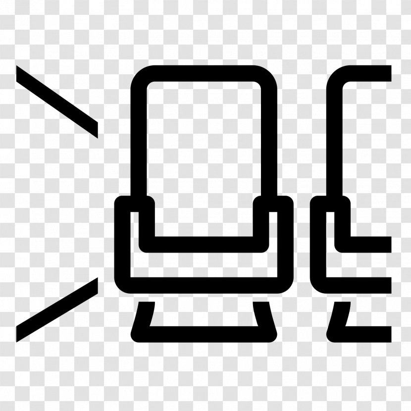 Airplane Seat - Computer Font Transparent PNG