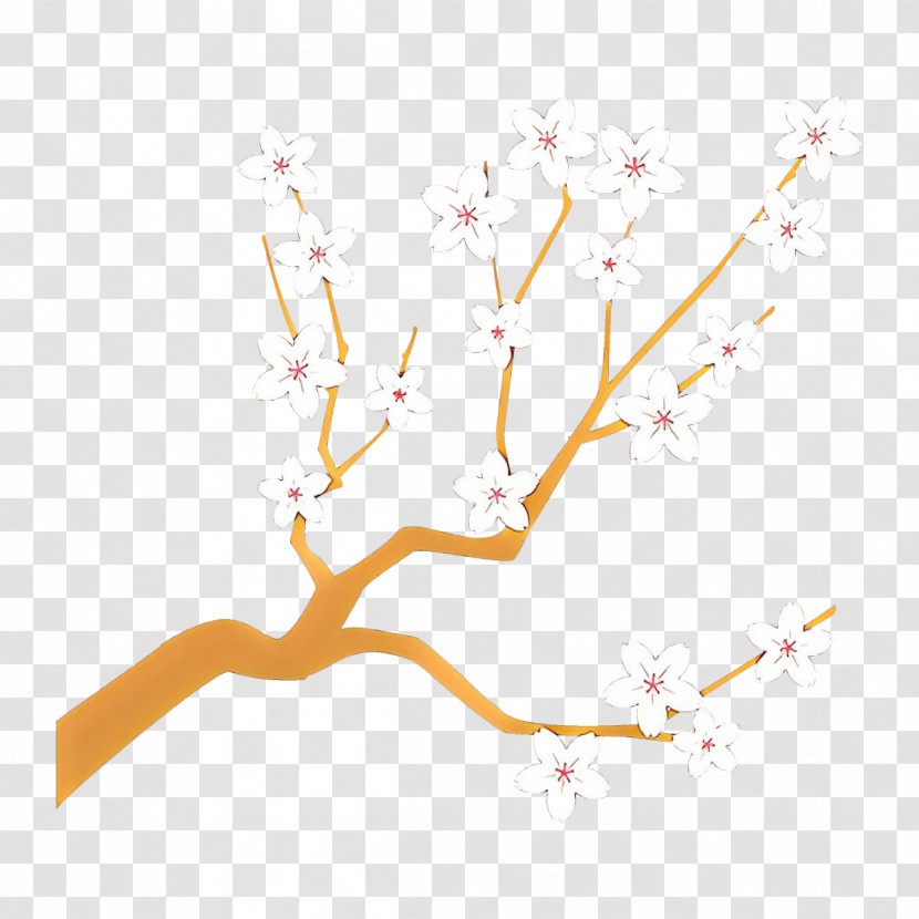Branch White Twig Tree Plant Transparent PNG